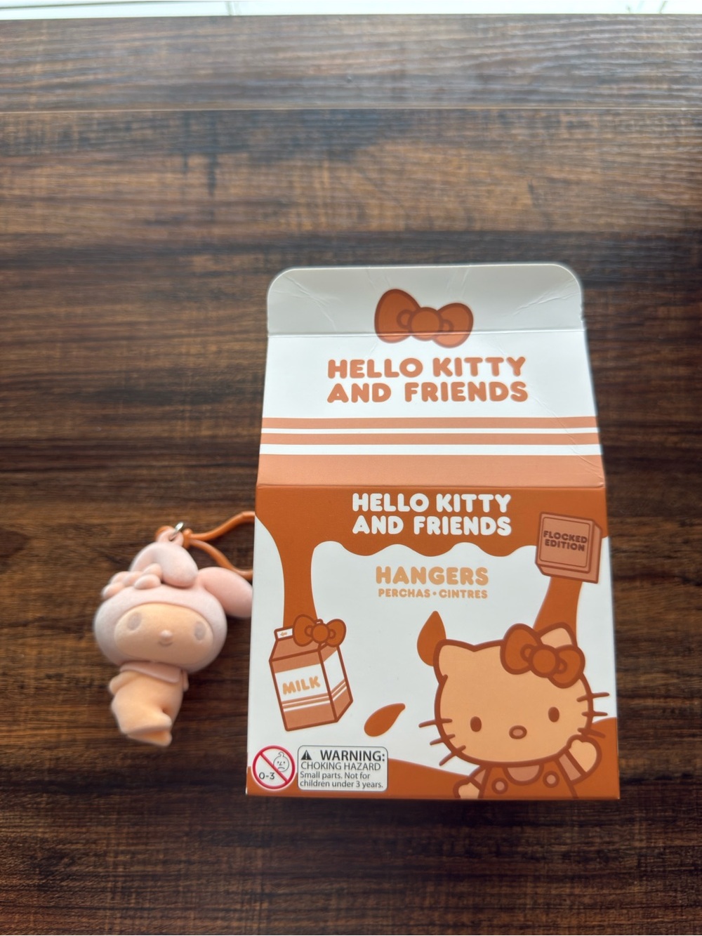 Hello Kitty & Friends Flocked Edition Hangers My Melody Blind Box Figure